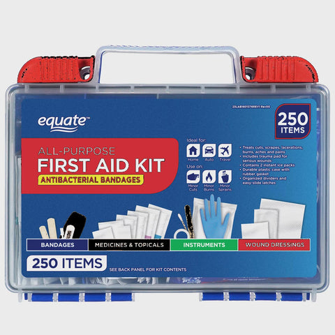 Equate All-Purpose 250-Piece First Aid Kit