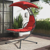 Delilah 1 Person Hanging Chaise Lounger with Stand