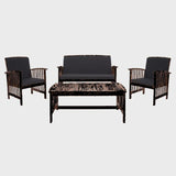 Delosreyes 4 - Person Outdoor Seating Group with Cushions