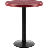 36" Round Outdoor Bar Height Table, 42"H