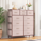 Aowos Dresser for Bedroom with 12 Drawer Tall Dresser Chest