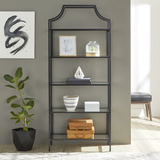 71" Nola 5 Shelf Etagere Bookcase