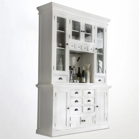 China Coastal Wood Cabinet in Pure White