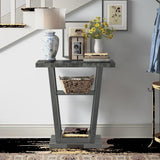 Carce 31.5" Console Table with Shelves