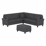 Coventry 99W L Shaped Sectional with Ottoman