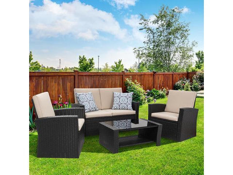 4-Piece Outdoor Patio Furniture Set