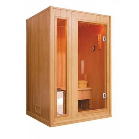 SunRay Baldwin 2-Person Indoor Traditional Sauna - 59" x 45" x 75"