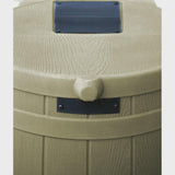 Good Ideas Rain Wizard Whiskey Style Rain Barrel with Overflow and Spigot