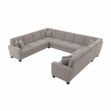 135W U Shaped Sectional Couch Fabrick