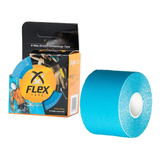 X-Flex Tape Waterproof Uncut Roll – Kinesiology Tape Active 4 Way Stretch – 2 inch x 16 ft