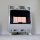 Mr. Heater Wall or Floor-Mount Indoor Natural Gas or Liquid Propane Vent-Free Radiant Heater