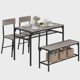 Dining Table Set Small Bar Table Kitchen and Chairs Set