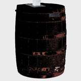 Good Ideas Rain Wizard Whiskey Style Rain Barrel with Overflow and Spigot