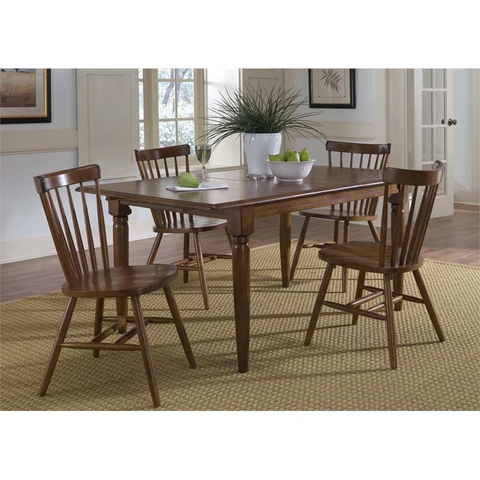 5 Piece Butterfly Leaf Dining Set