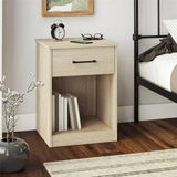 Pearce Transitional Nightstand with Drawer