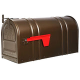 Postal PRO Carlton Post-Mount T2 Mailbox, Black