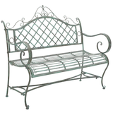 Hornellsville Metal Outdoor Bench