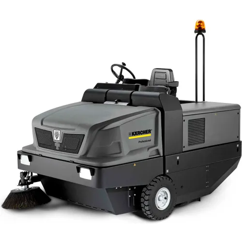 Karcher Ride On Propane Sweeper with Warning Beacon, 59" Cleaning Path, KM 150/500 R Lpg