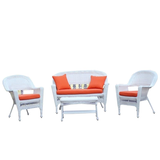 4pc Wicker Conversation Set