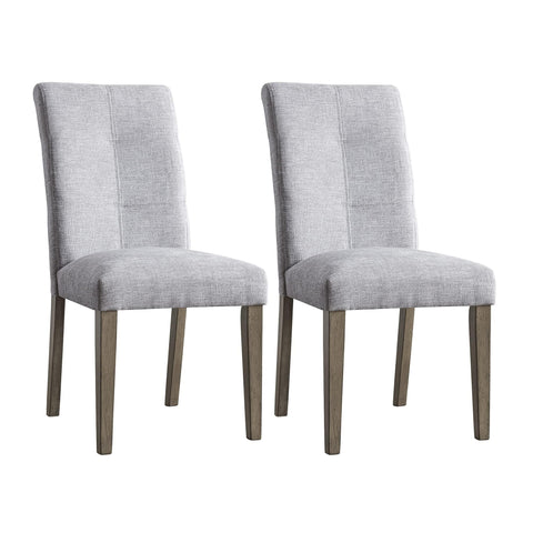 JESONVID Set of 2 Dining Chairs with Solid Wooden Legs