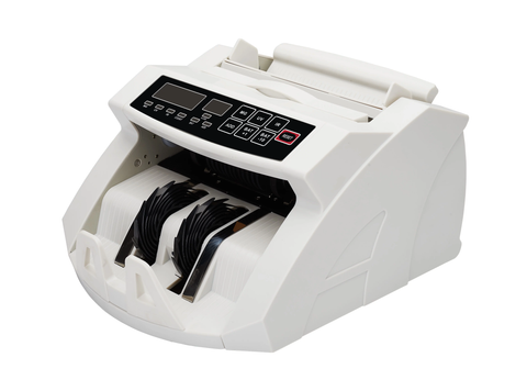 Money Counting Machine - Cash Counter and Bill Detector- Counts and Detects Counterfeit US Money