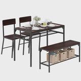 Dining Table Set Small Bar Table Kitchen and Chairs Set