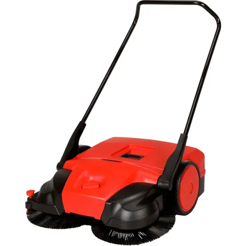 Bissell 31" Deluxe Triple Brush Push Power Sweeper Turbo, 13.2 Gallon Capacity - BG477