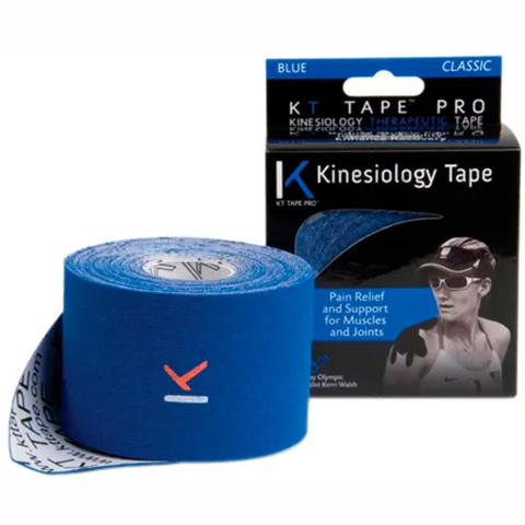 KT® Kinesiology Tape, Uncut, 2" x 16 ft., Blue, Set of 4 Rolls