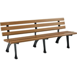 6' Park Bench w/ Backrest