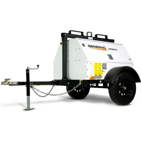 Generac MLG15M Mobile Diesel Generator, 13/14kW, Mitsubishi Engine