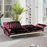 Somiya 70'' Upholstered Sleeper Sofa