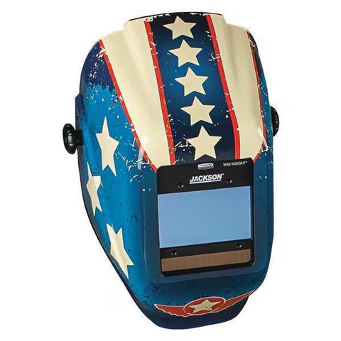 Insight Vari AutoDark Welding Helmet, HLX UltraLite Stars Scars