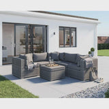 Okexin 6 - Person Outdoor Seating Group with Cushions