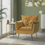 Toulouse Tufted Back Upholstered Armchair