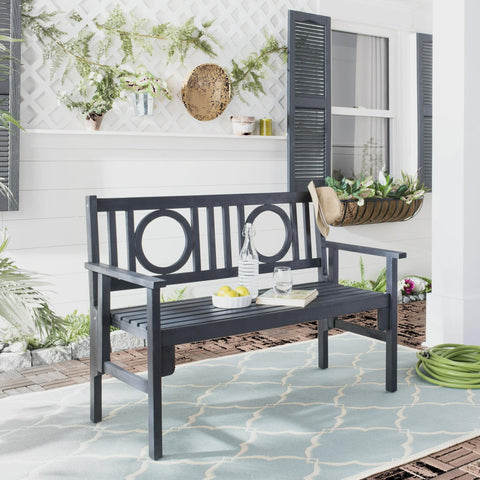 Safavieh Piedmont Indoor/Outdoor Modern Folding Acacia Bench