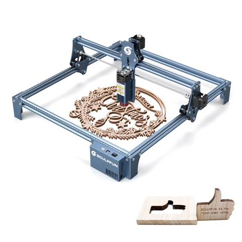 SCULPFUN S9 Engraver with Full Metal Structure and Quick Assembly Design