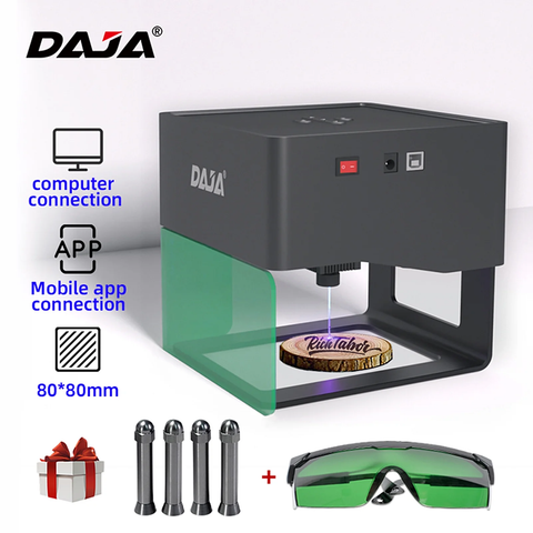 DAJA DJ6 Engraver for Beginners, Portable Desktop Engraver Machine