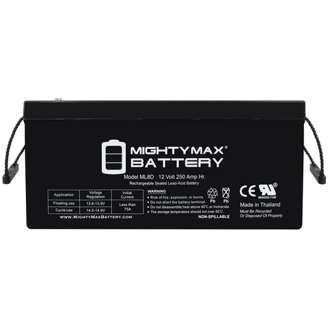 12V 250Ah SLA Replacement Battery for Gradall G-3W 1981-1989 1115CCA