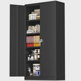 Lakenzie  5 - Shelf Steel Storage Cabinet with Lock