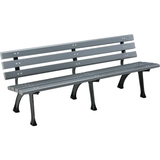 6' Park Bench w/ Backrest