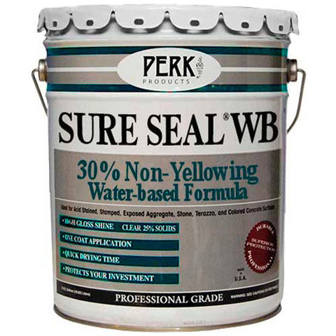 30% Non-Yellowing Acrylic Sealer, 5 Gallon Pail 1/Case - WB-30NY