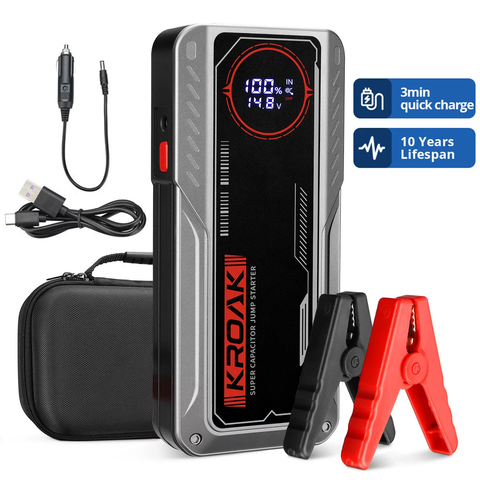 Jump Starter 1200A Car Battery Jump Starter