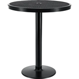 36" Round Outdoor Bar Height Table, 42"H