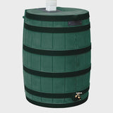 Good Ideas Rain Wizard Whiskey Style Rain Barrel with Overflow and Spigot