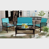 Delosreyes 4 - Person Outdoor Seating Group with Cushions