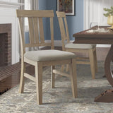 Kendig Slat Back Dining Side Chair (Set of 2)