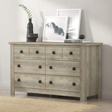 Farmhouse 6 Drawer Dresser