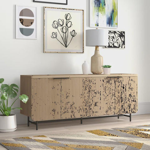 Ludlow Reeded 4-Door Sideboard