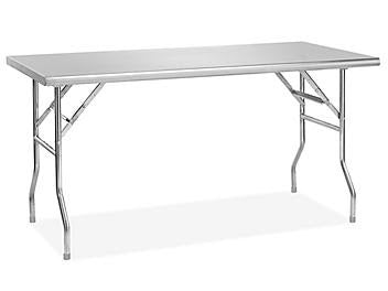 Stainless Steel Folding Table - 60 x 30"