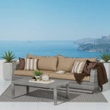 Sehrish 4 - Person Outdoor Seating Group with Cushions